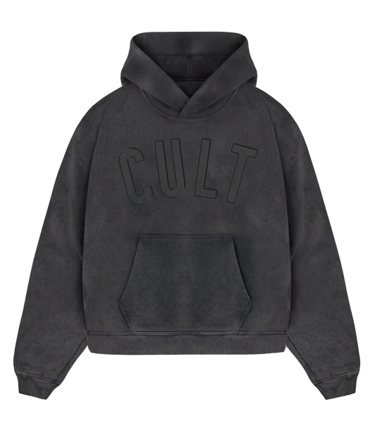 'CULT' Black Hoodie